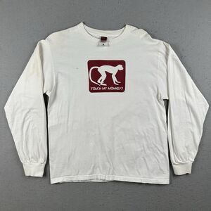 Vintage 90s Touch‎ My Monkey Shirt Large SNL Mike Myers Sprockets Skit